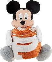 Vista 10 de Northwest NCAA Unisex-Adult Character Hugger Pillow & Silk Touch Throw Blanket Set