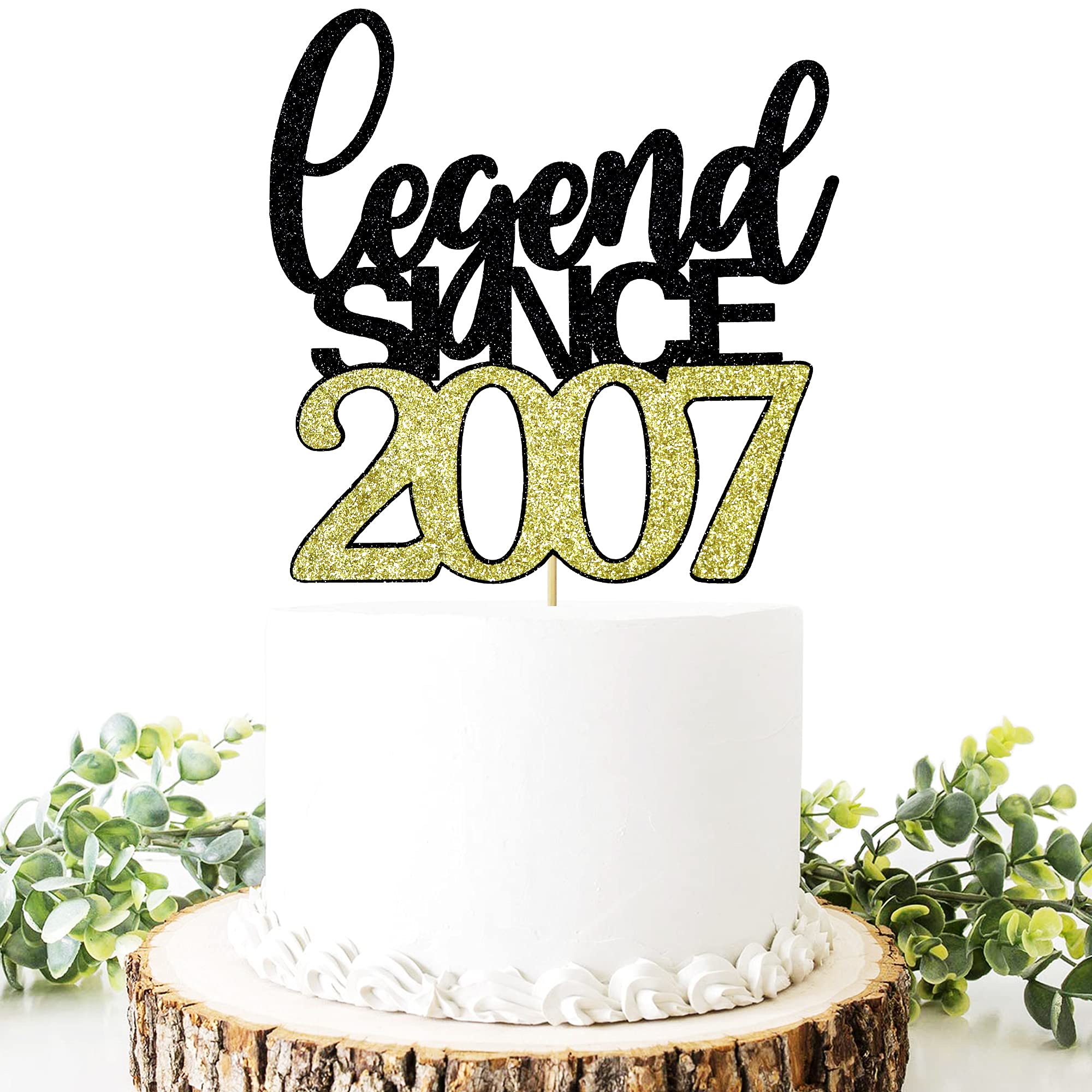 Lot De 24 Décorations De Gâteau D'Anniversaire 16Ème