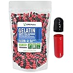 XPRS Nutra Size 2 Empty Capsules - 1000 Count Empty Gelatin Capsules - Pills DIY Capsule Filling - Pure Bovine Pill Gel Caps for Do-It-Yourself Supplements (Black/Red)