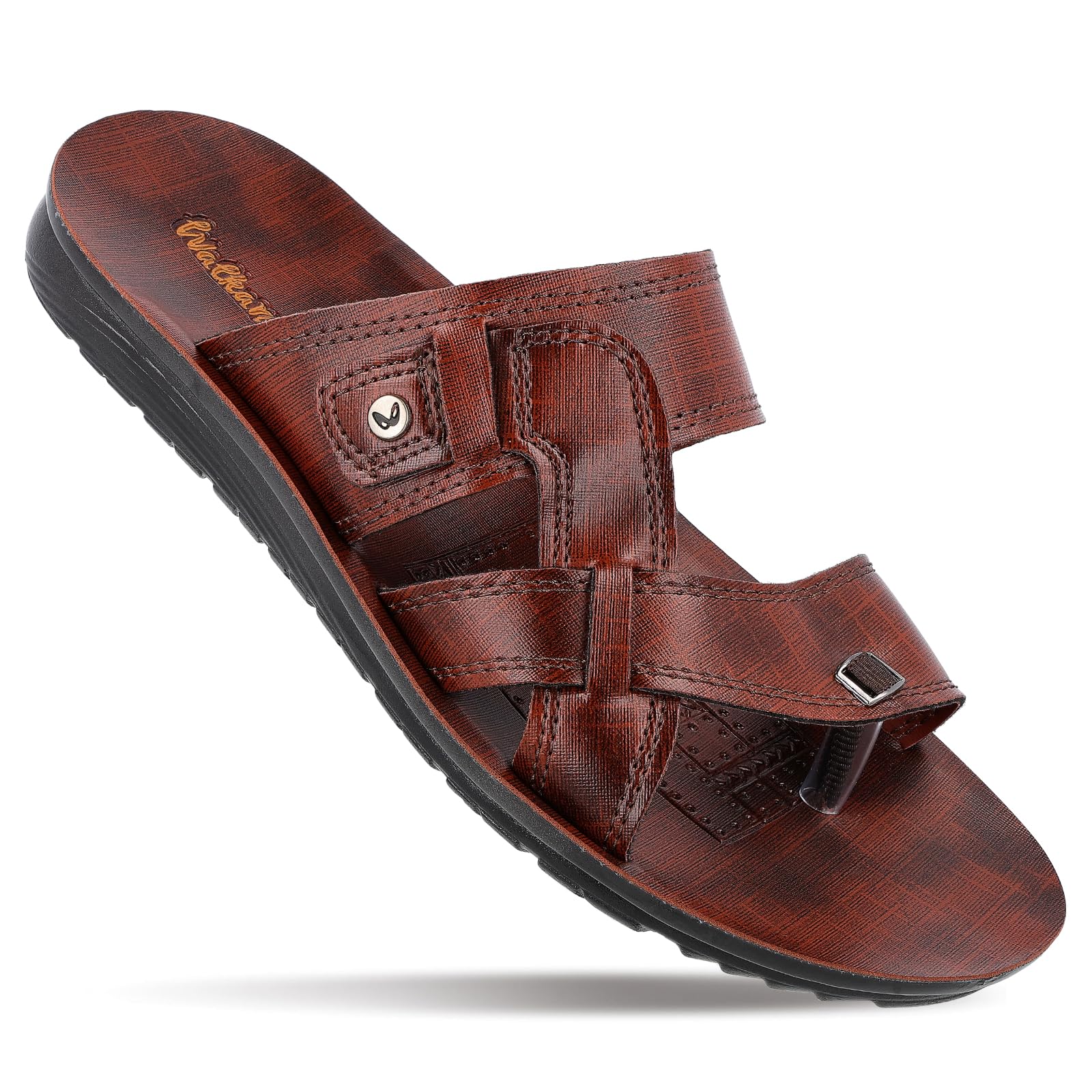 WALKAROO GG8209 Mens Casual Wear and Regular use Sandals - Brown (B0CNLY3N91) Amazon Price History, Amazon Price Tracker