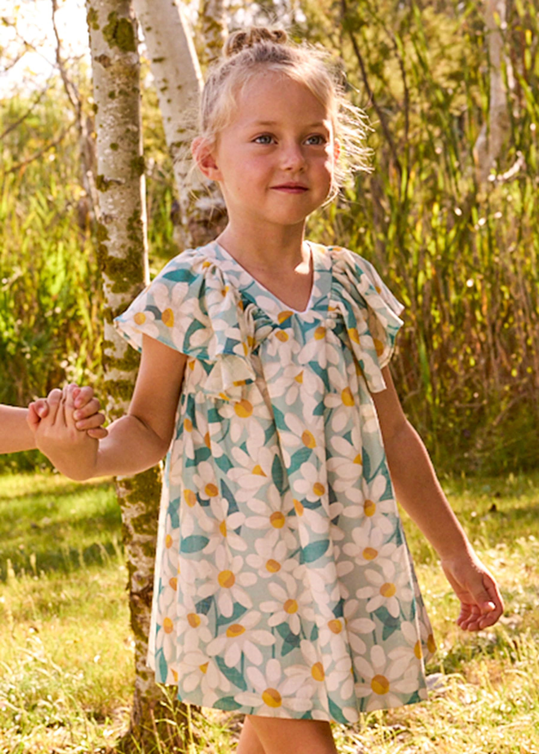 Mayoral Vestido Estampado para niña Lago
