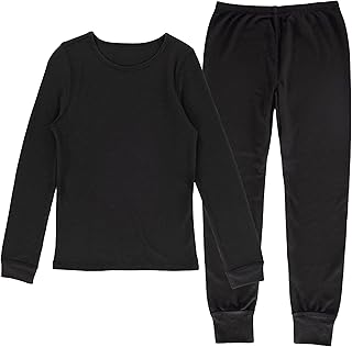 Fruit of the Loom Boys Premium Thermal Waffle Underwear Set