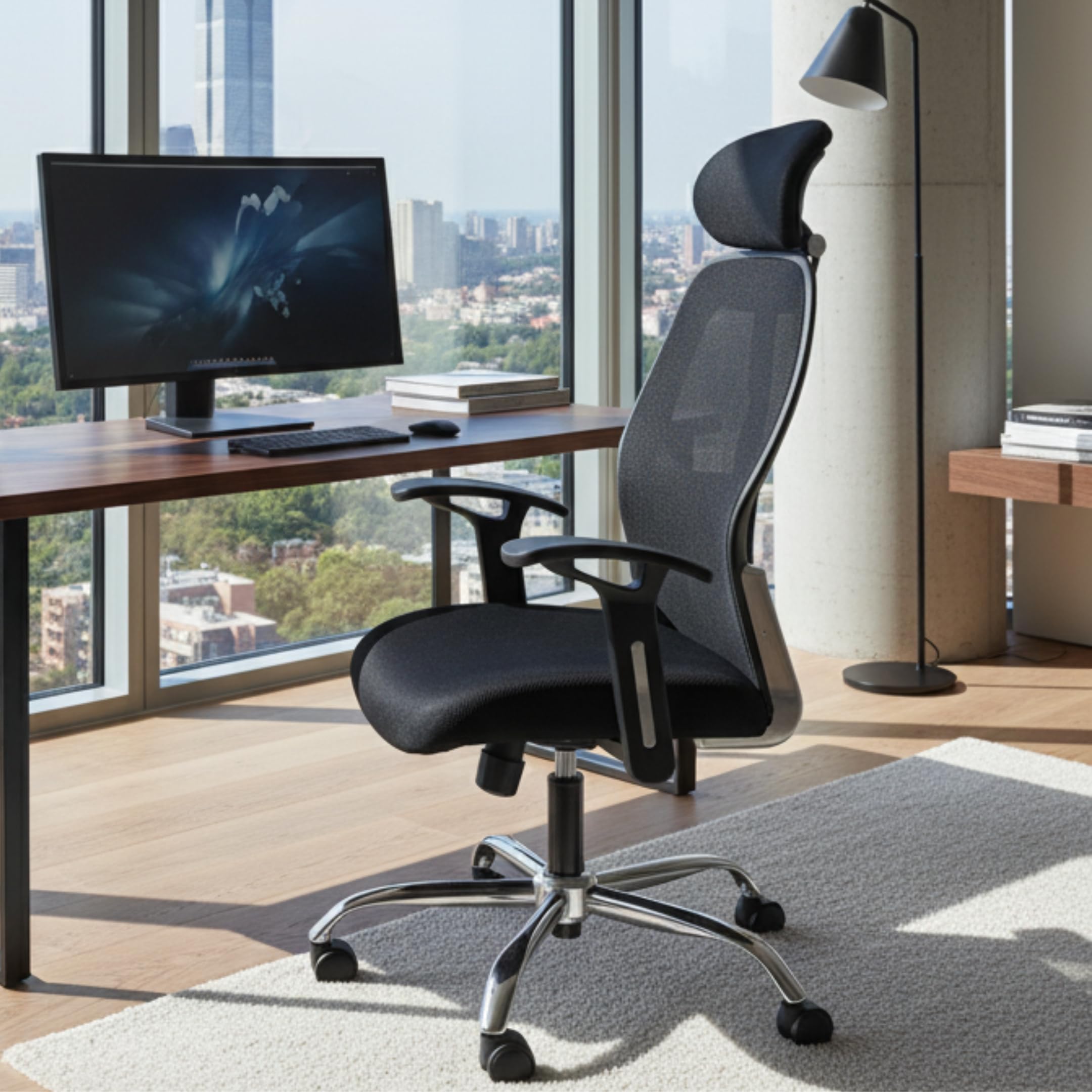 Kepler Brooks Nova Office Chair for Work | 3-Year Warranty