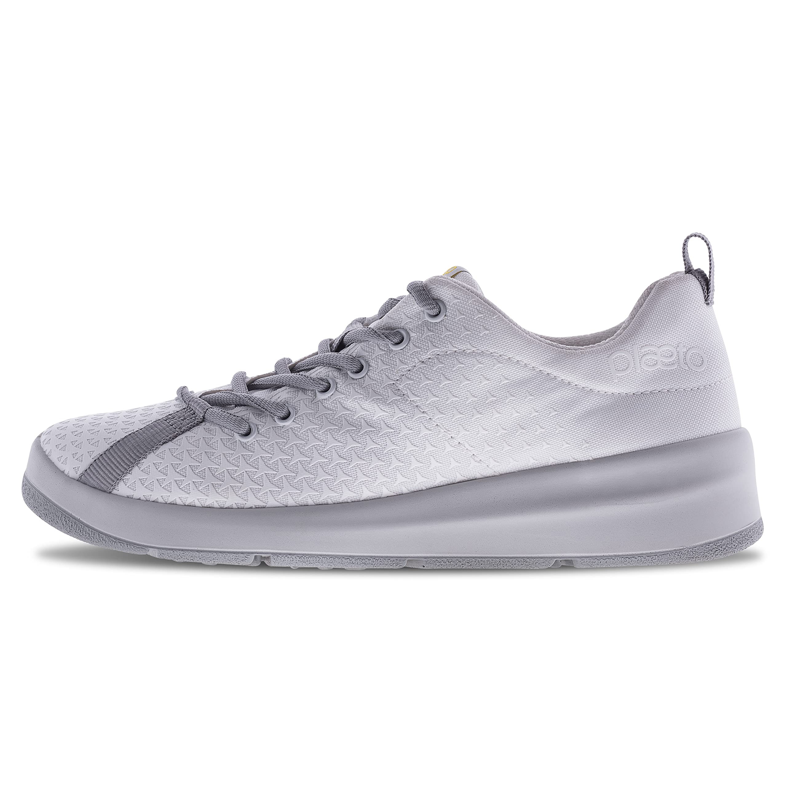 PlaetoS'cool Unisex School Shoes White, 7 UK