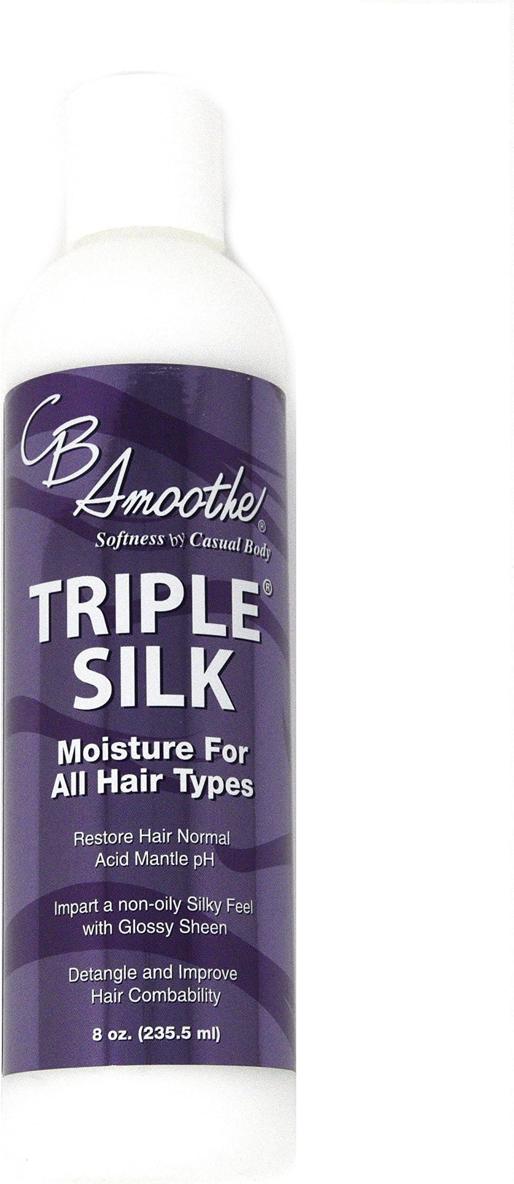CB Smoothe Triple Silk Moisture For All Hair Types 8 oz