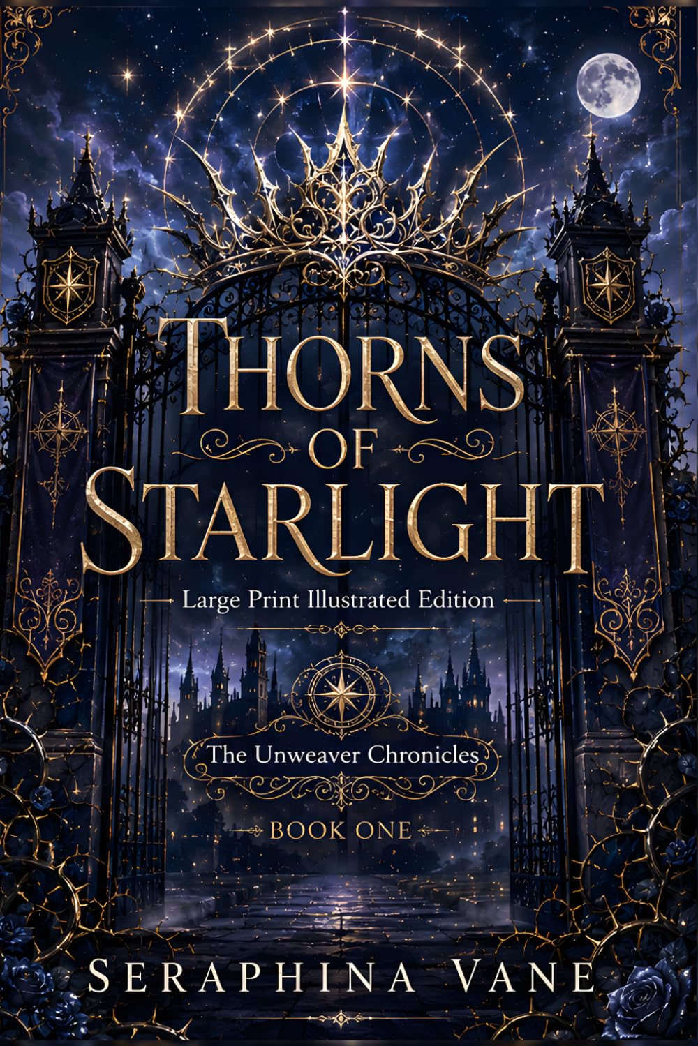 Thorns of Starlight: Large Print Illustrated Edition (The Unweaver Chronicles: Large Print Illustrated Editions)