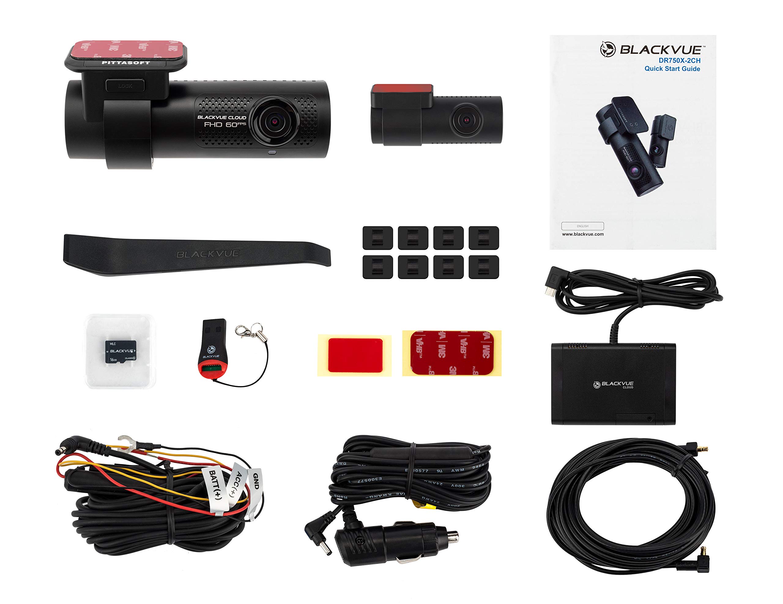 Amazon.com: Blackvue DR750X-2CH with 32GB microSD Card + CM100 LTE