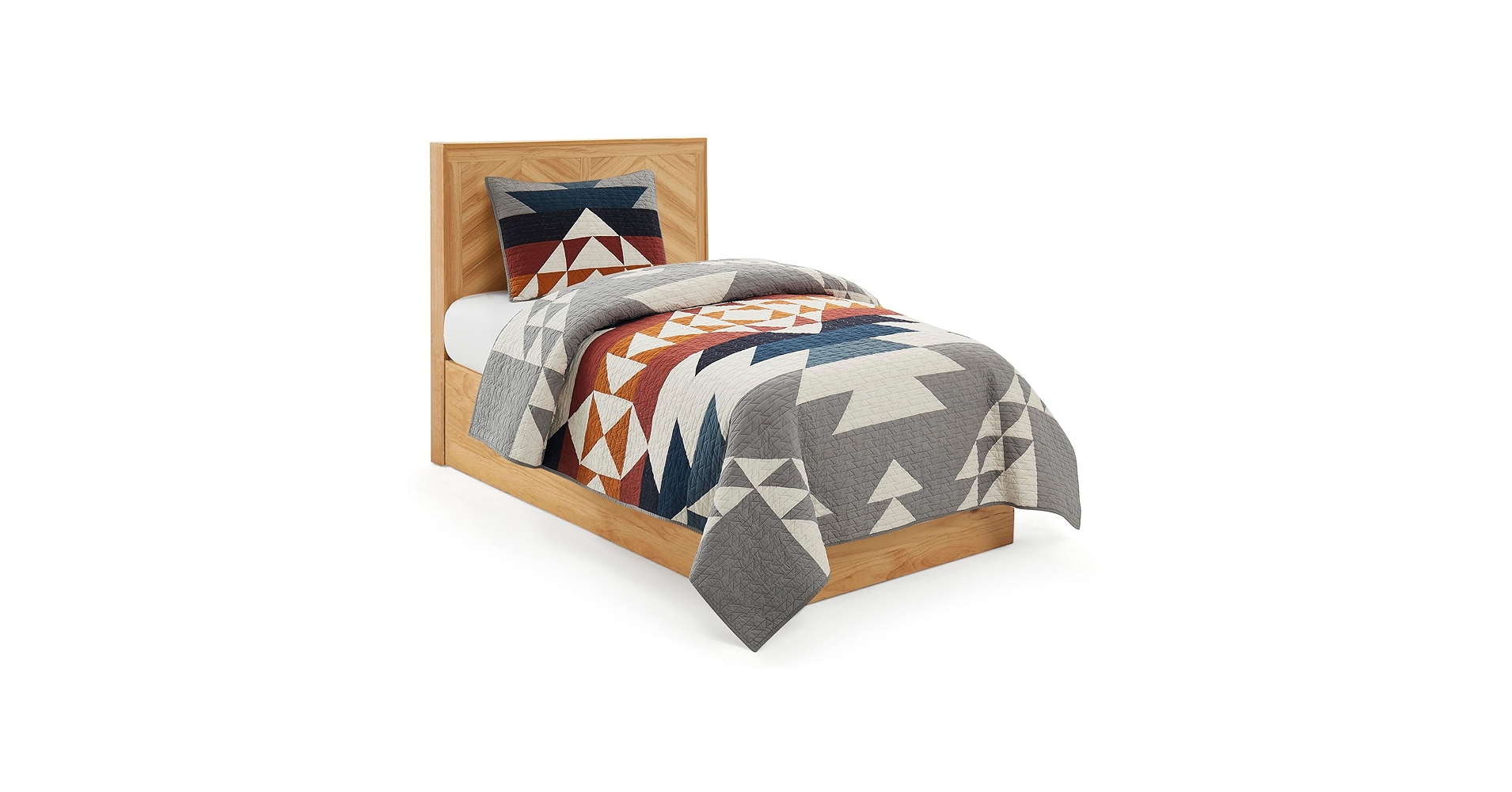 Amazon.com: PENDLETON Explorer Twin Quilt Bedding Set, 1