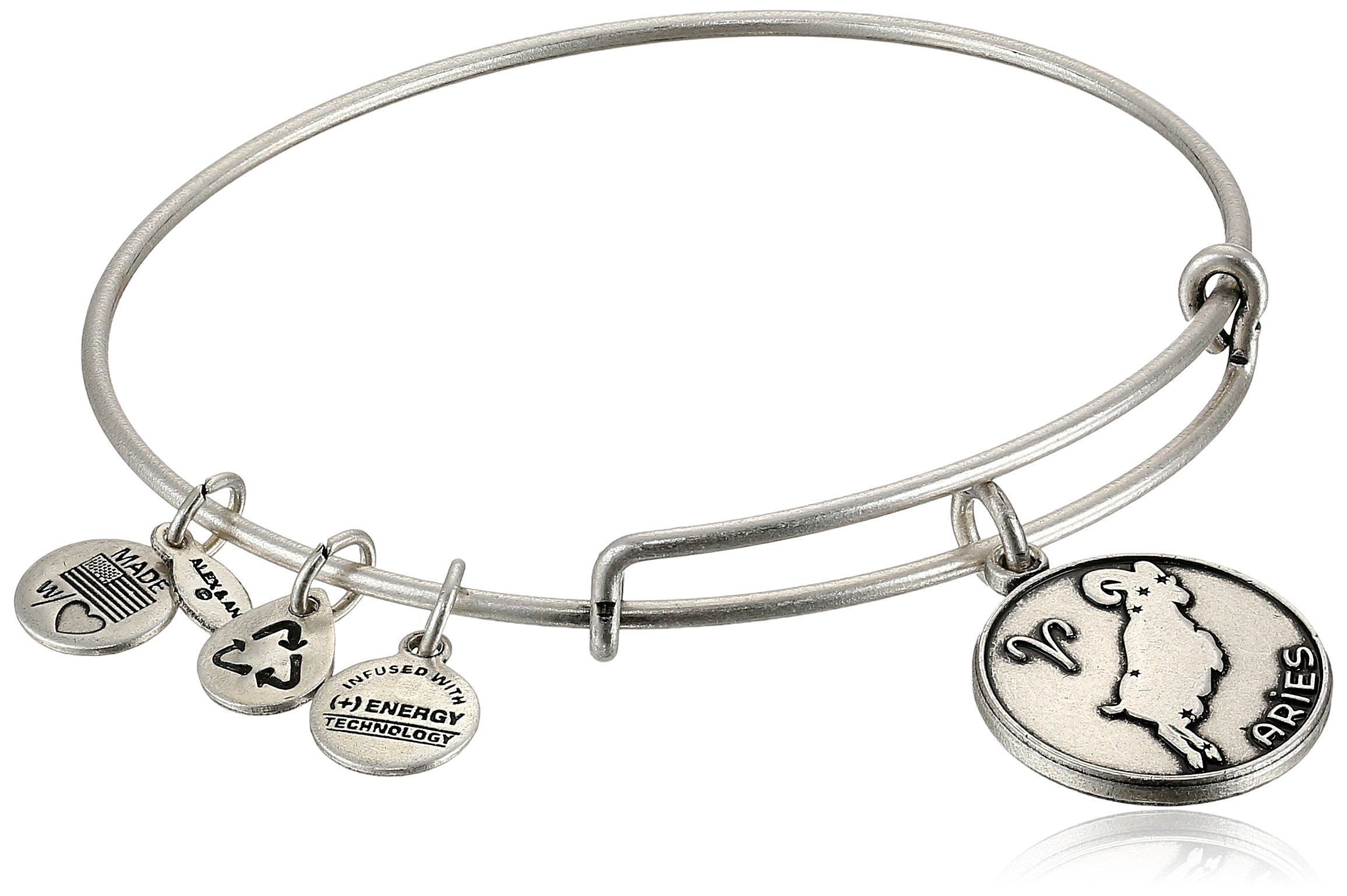 Alex and Ani Zodiac II Expandable Wire Bangle Bracelet