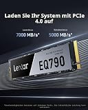 Lexar EQ790 2TB NVMe SSD M.2 2280 PCIe Gen4x4 Internal Solid State Drive, Up to 7000MB/s Read & 5000MB/s Write, High-Speed Storage Compatible with PS5, Desktop and Laptop - 2