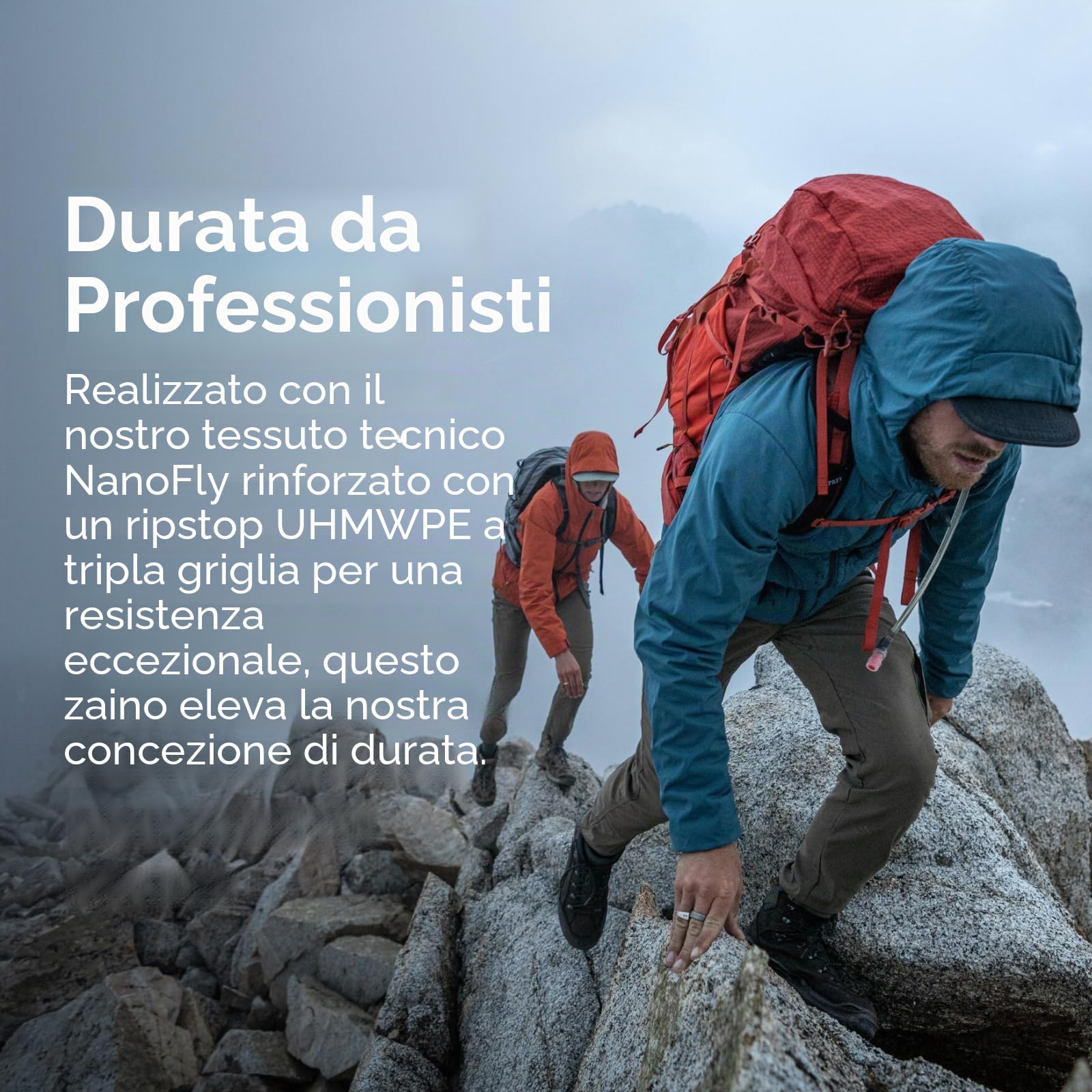 Osprey Talon Pro 30L - Zaino da trekking da uomo, con cintura, fodera argentata