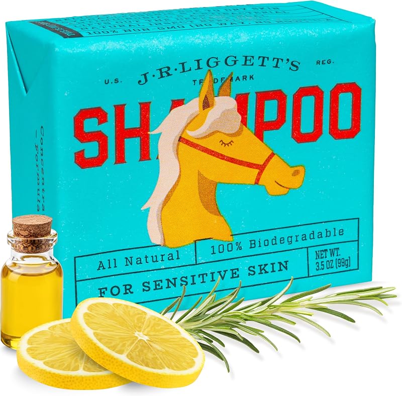 Shampoo em Barra para Gatos com Aveia Coloidal e Óleos Naturais J.R.LIGGETT’S 99 g