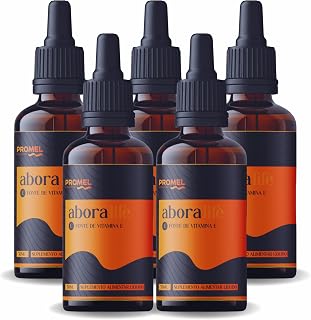 Kit Com 5 - Óleo de Semente de Abóbora Rico em Vitamina E 30ml Promel