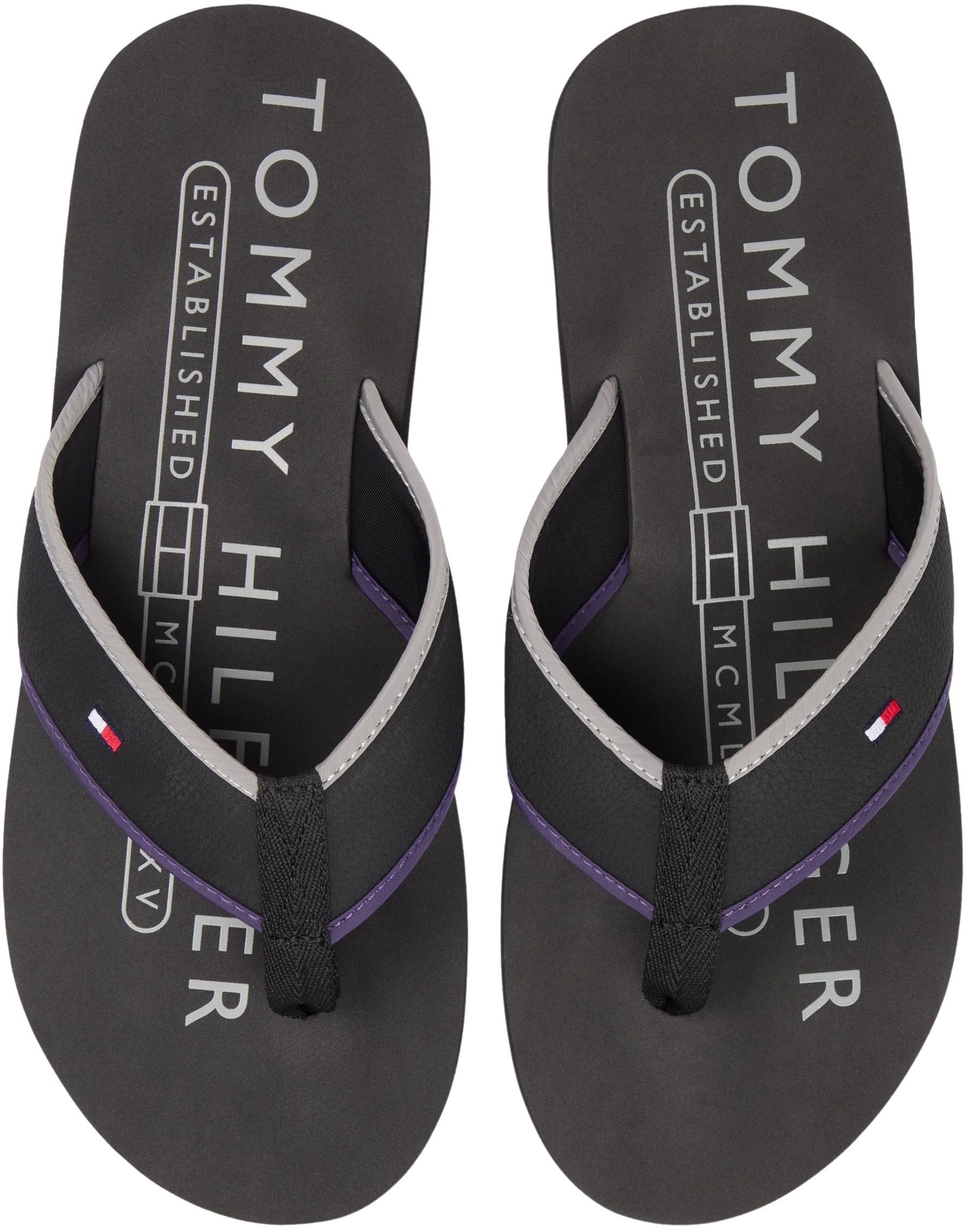 Tommy Hilfiger Hilfiger Tumble Beach Sandal Fm0fm05710, Infradito Uomo