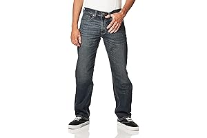 Men's Relaxed Fit Flex Jeans: Comfort and Flexibility United