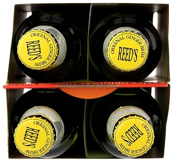 Reeds Ginger Brew ، الزجاجة الأصلية ، 12 Fl Oz ، 4 Pack