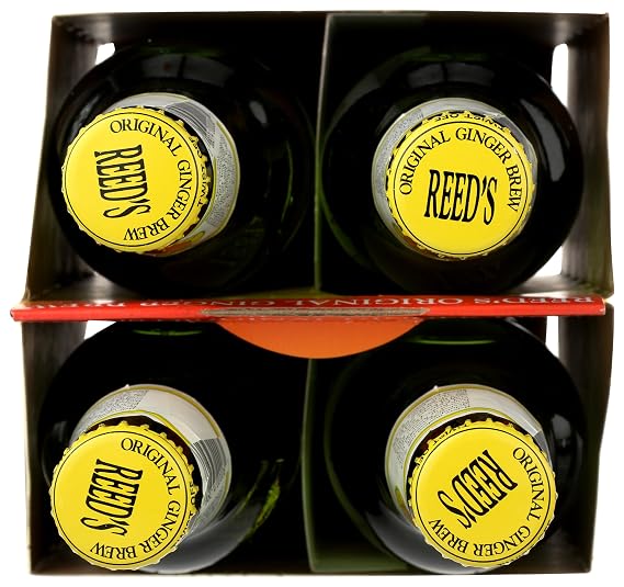 Reeds Ginger Brew ، الزجاجة الأصلية ، 12 Fl Oz ، 4 Pack