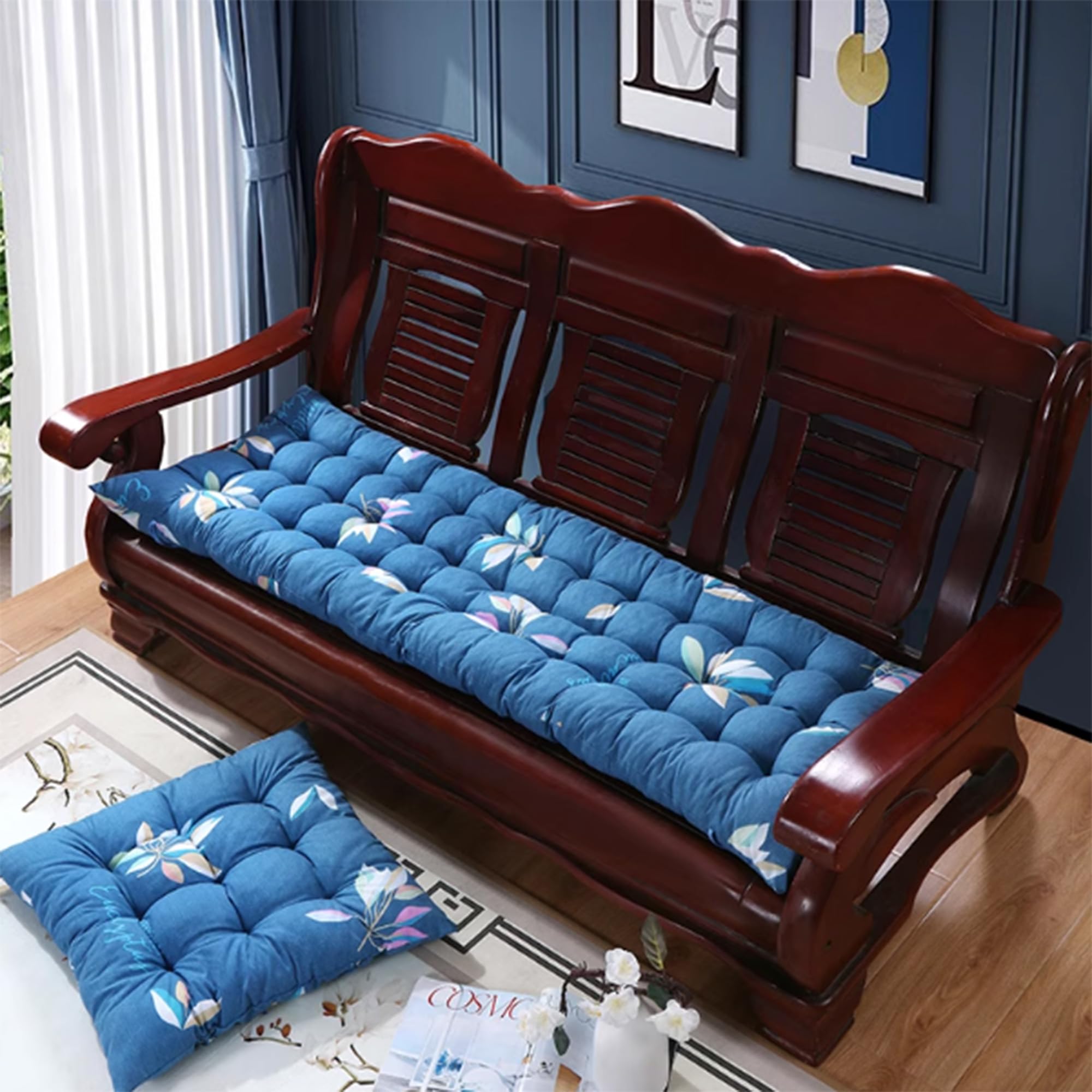 Coussin pour baie vitrée et banquette de salle à manger confortable 53x190 cm