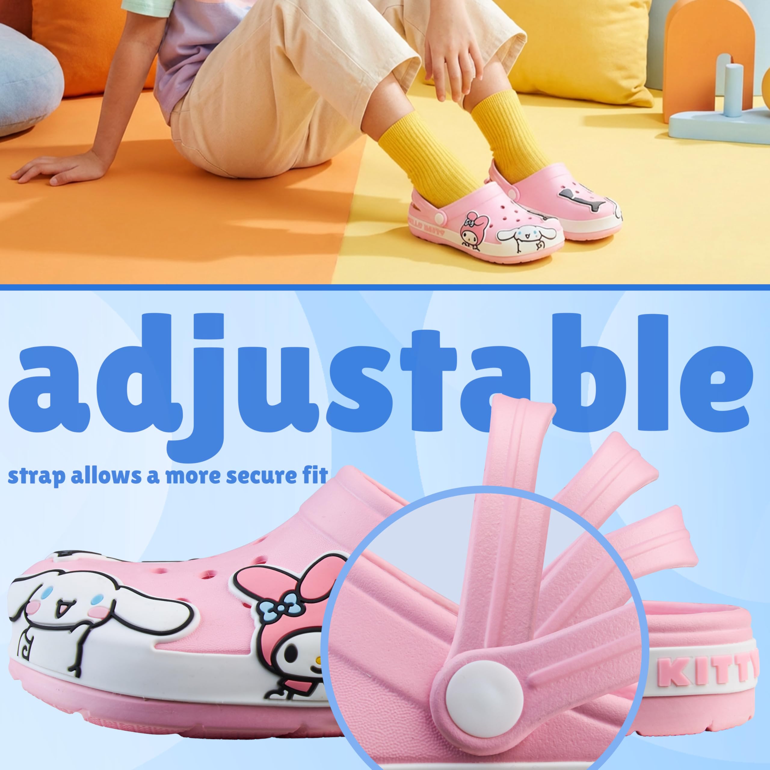 Get Trend Hello Kitty | Paw Patrol | Spidey Ciabatte Bambina, Zoccoli Clogs Gomma Antiscivolo, Sandali Leggeri per Giardino Estate Bambini, Regalo
