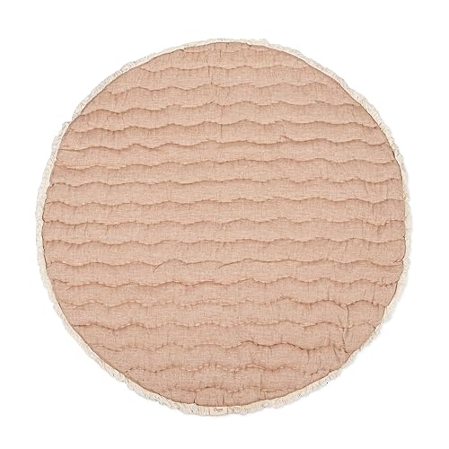 Miniatura 7 de Crane Baby Tapete de actividad tapete acolchado para niños y niñas estampado de bosque 40 x 40 pulgadas