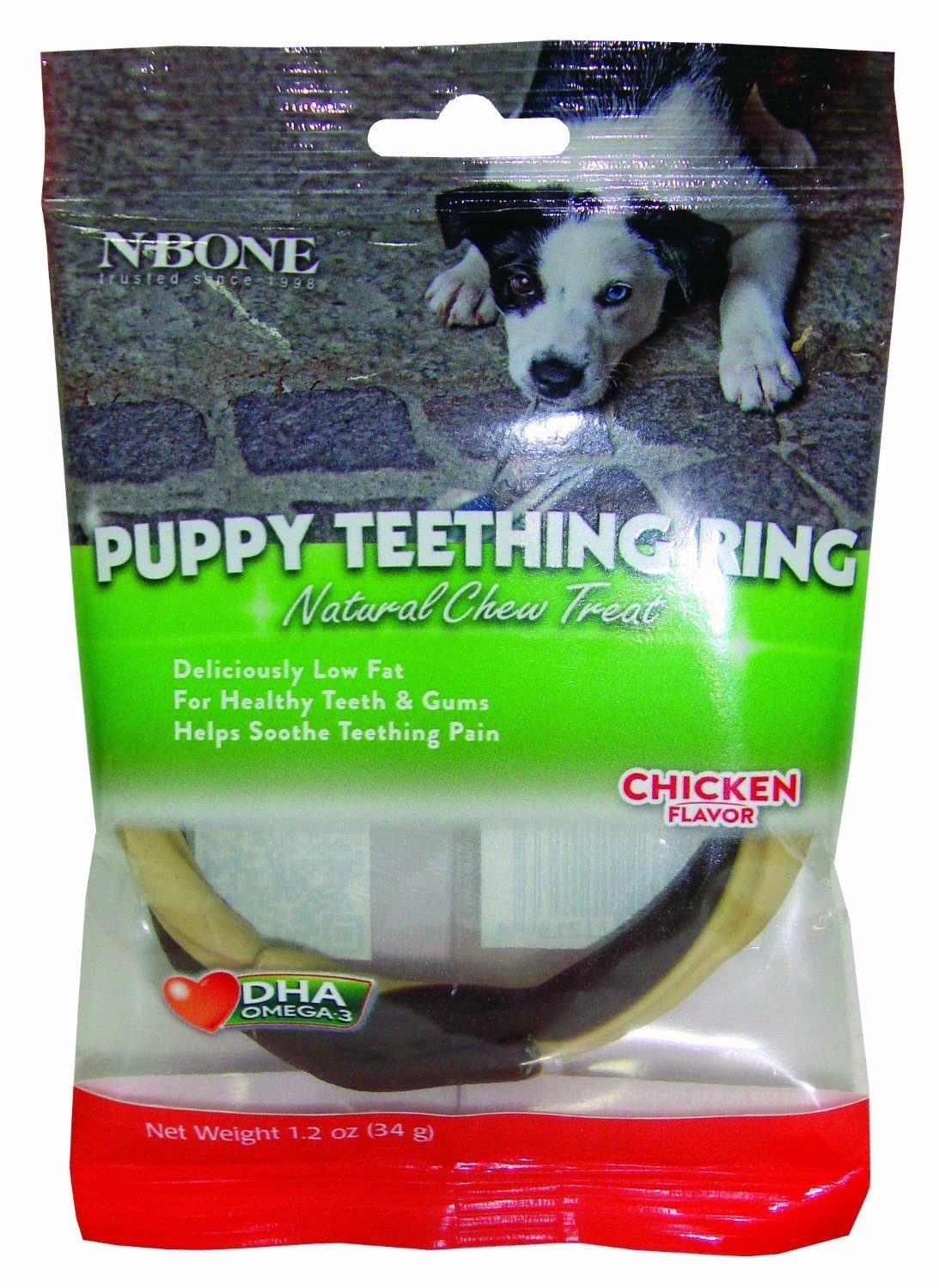 See full amazon price history chart for Npic N-Bone Puppy Teething Ring Chicken Flavour Dog Food - 431Gm (Pack Of 3) Npic N-Bone Puppy Teething Ring Chicken Flavour Dog Food - 431Gm (Pack Of 3) (B01N57JRHZ) Amazon Price History, Amazon Price Tracker