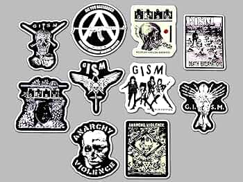 NAM通信とフライヤーのセット　GISM GAUZE 恐悪狂人団　バリゲイド HARDCORE PUNK掲載のアサヒグラフGISM GAUZE EXECUTE 雑誌