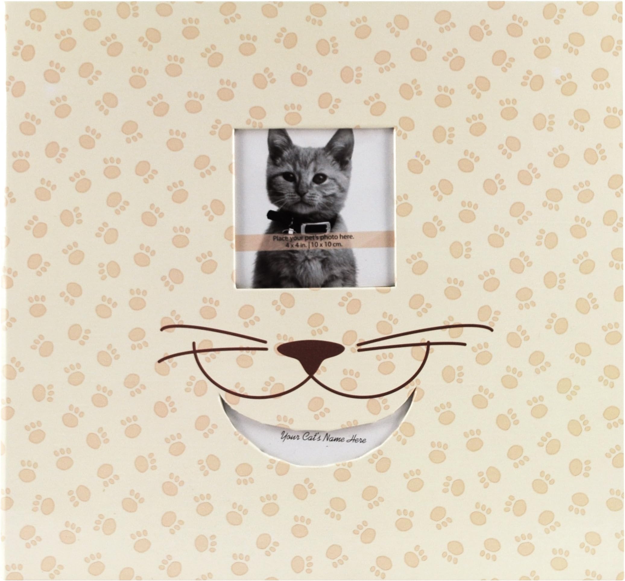 MCS Expandable 10 Pet Scrapbook Album with Photo Opening Cover and 12 x 12 Inch Pages, 13.5 x 12.5, Pink