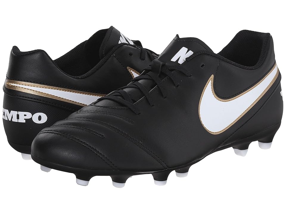 

Nike Tiempo Rio III FG (Black/White) Men's Soccer Shoes