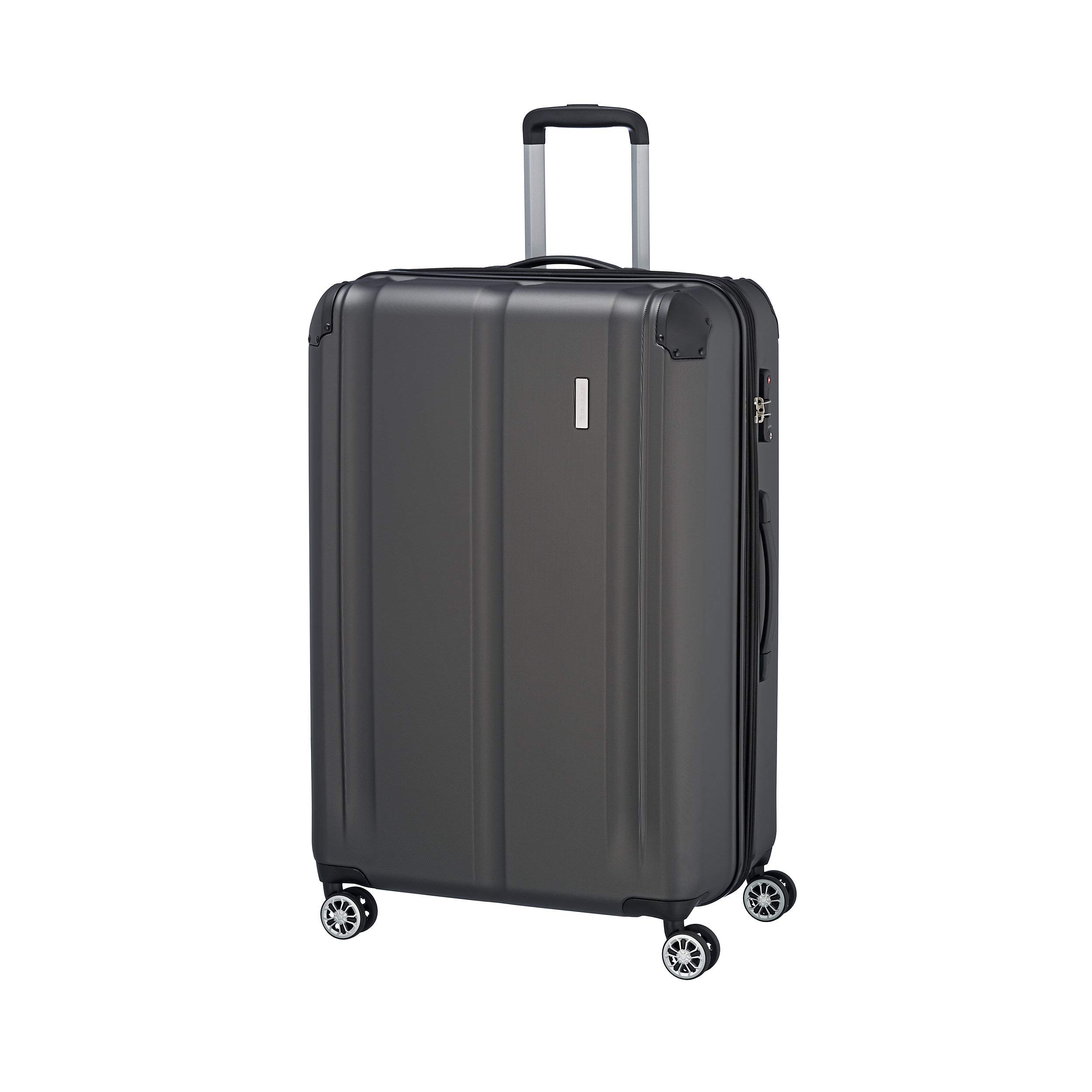 Travelite Unisex Gris Suitcase City Trolley L Ext.