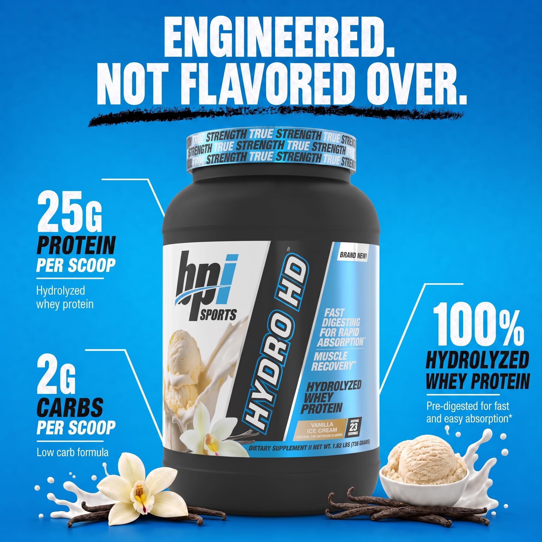 BPI Sports Hydro HD – Muscle Growth, Vanilla, 23 Servings — Amazon image 4