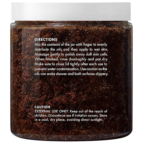 Vista 2 de MAJESTIC PURE Arabica Coffee Scrub – Exfoliante corporal natural para el cuidado de la piel, estrías, acné y celulitis, reduce el aspecto de arañas