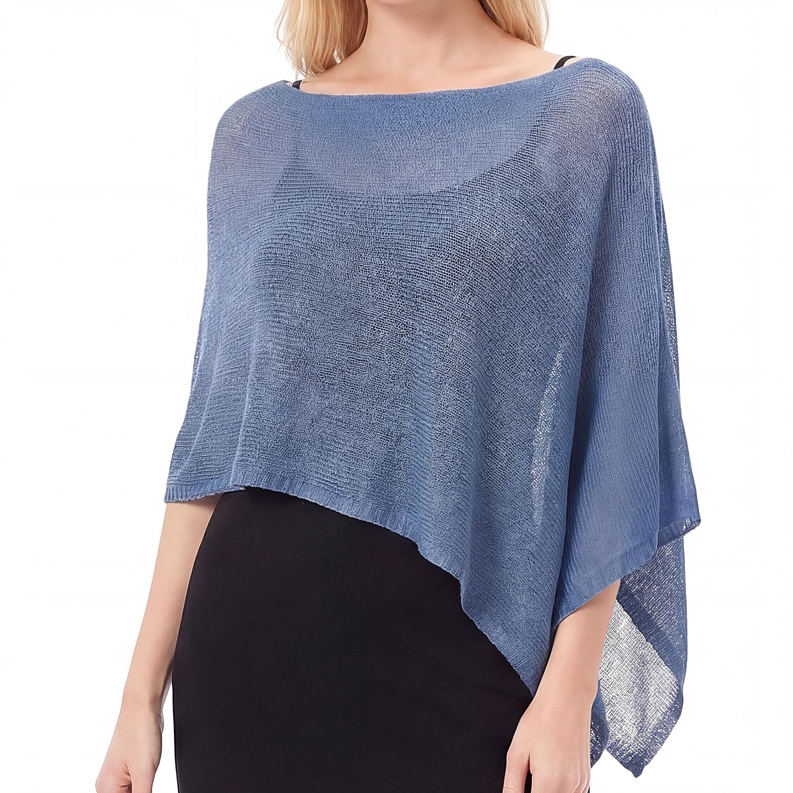 Women Sheer Poncho Shrug
