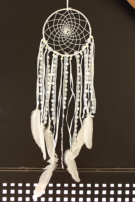 Daedal dream catchers - Dream Catcher (Dimensions 60cm L X 20cm W X 1cm D) Hand Made Hand Crafted Home D cor Wall Hanging DDC132