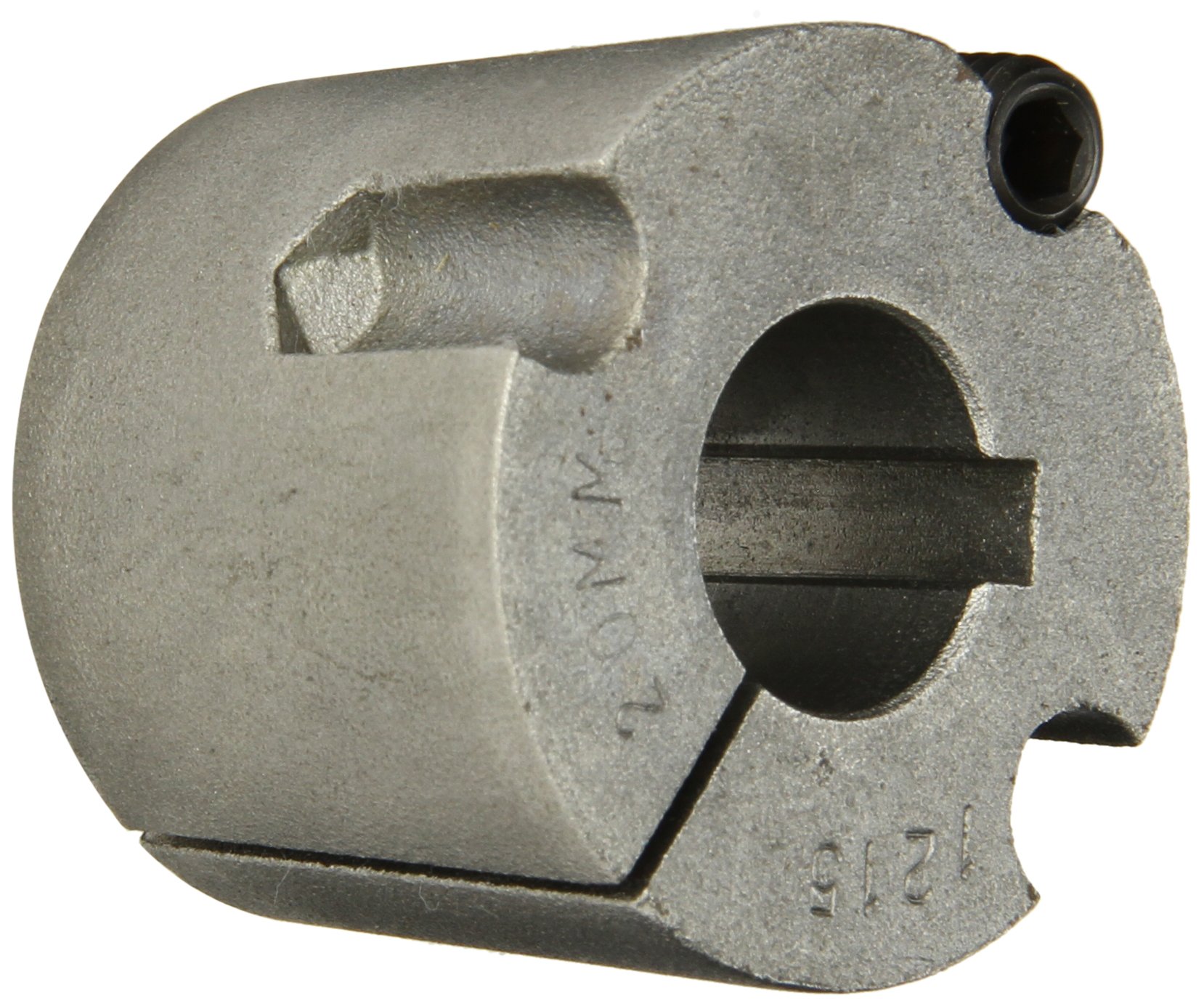 Martin 1215 20MM Taper Bushing, Sintered Steel, Metric, 20 mm Bore, 47.62 mm OD, 38.1 mm Length