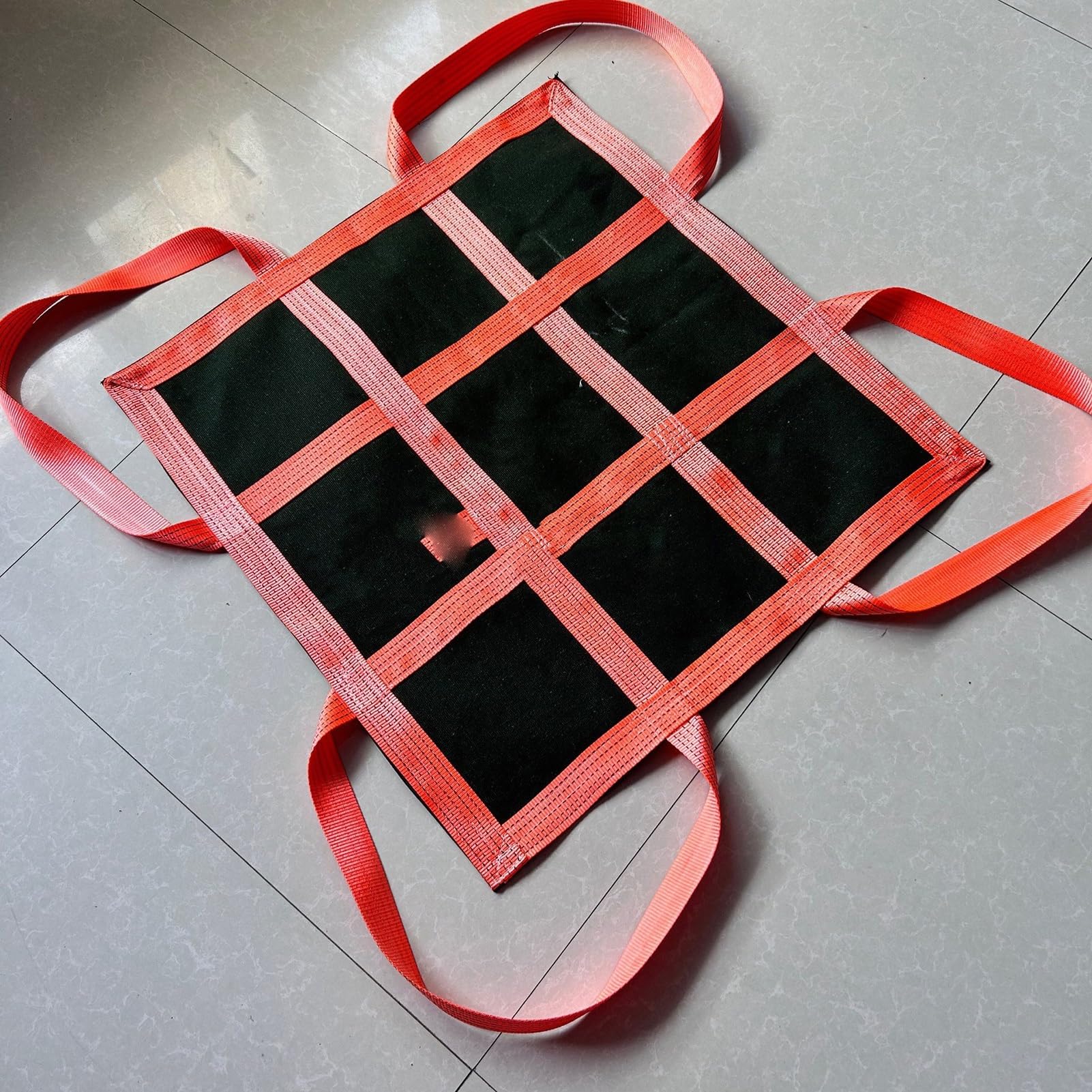Borsa Morbida in Tela, Rete di Sollevamento Merci, Rete di Sollevamento di Sicurezza per carichi Pesanti, Rete di Sollevamento per Attrezzature da Costruzione, trasloco, Sollevamento, attrez