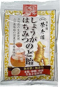 榮太樓總本鋪 栄太樓 しょうがはちみつのど飴 70g×6袋