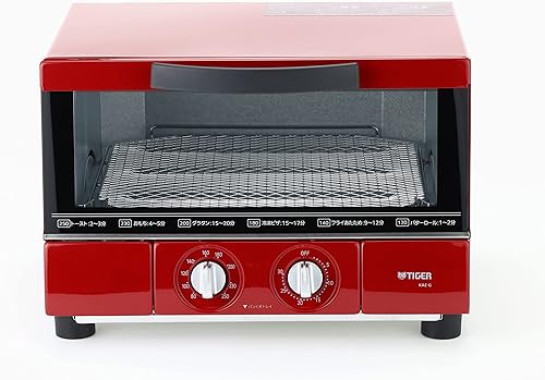 Miniatura 11 de Tiger tostadora de horno"YAKITATE" KAE-G13N (Rojo)