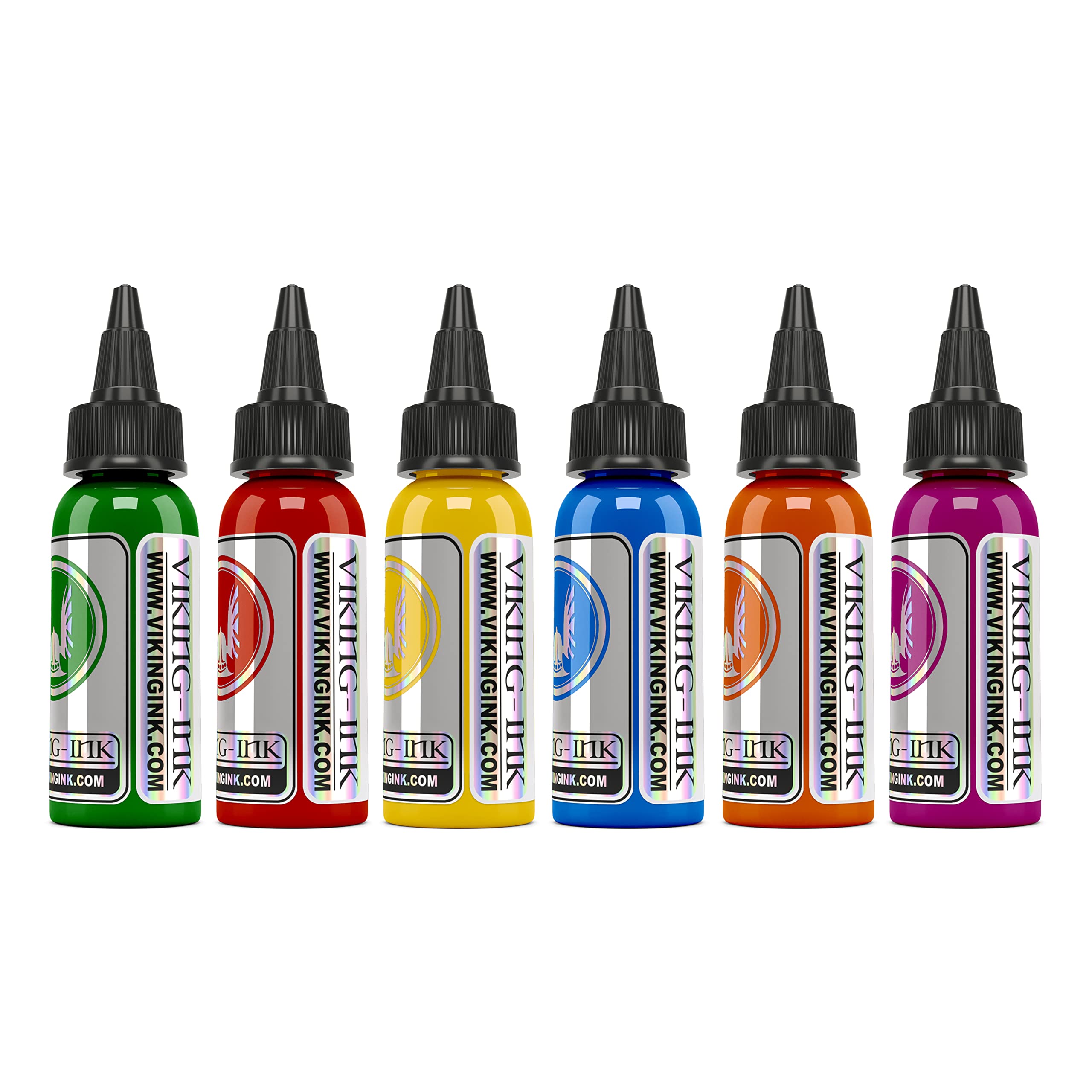 Atrament wikingów – zestaw 6 kolorów 30 ml