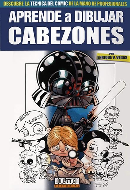 Portada de Aprende a dibujar Cabezones