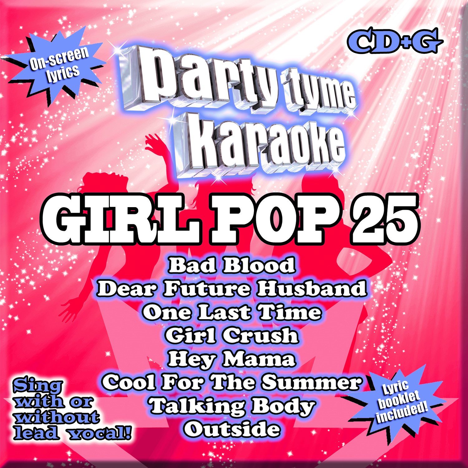 Girl Pop 25 (8+8-Song Cd+G) [Audio CD] PARTY TYME KARAOKE