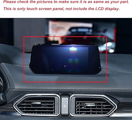 Miniatura 2 de Nuevo reemplazo del digitizador de cristal de pantalla táctil de 7 "para Mazda CX-5 2017-2020 Pantalla de información de radio TM070RDHP0 Navegación