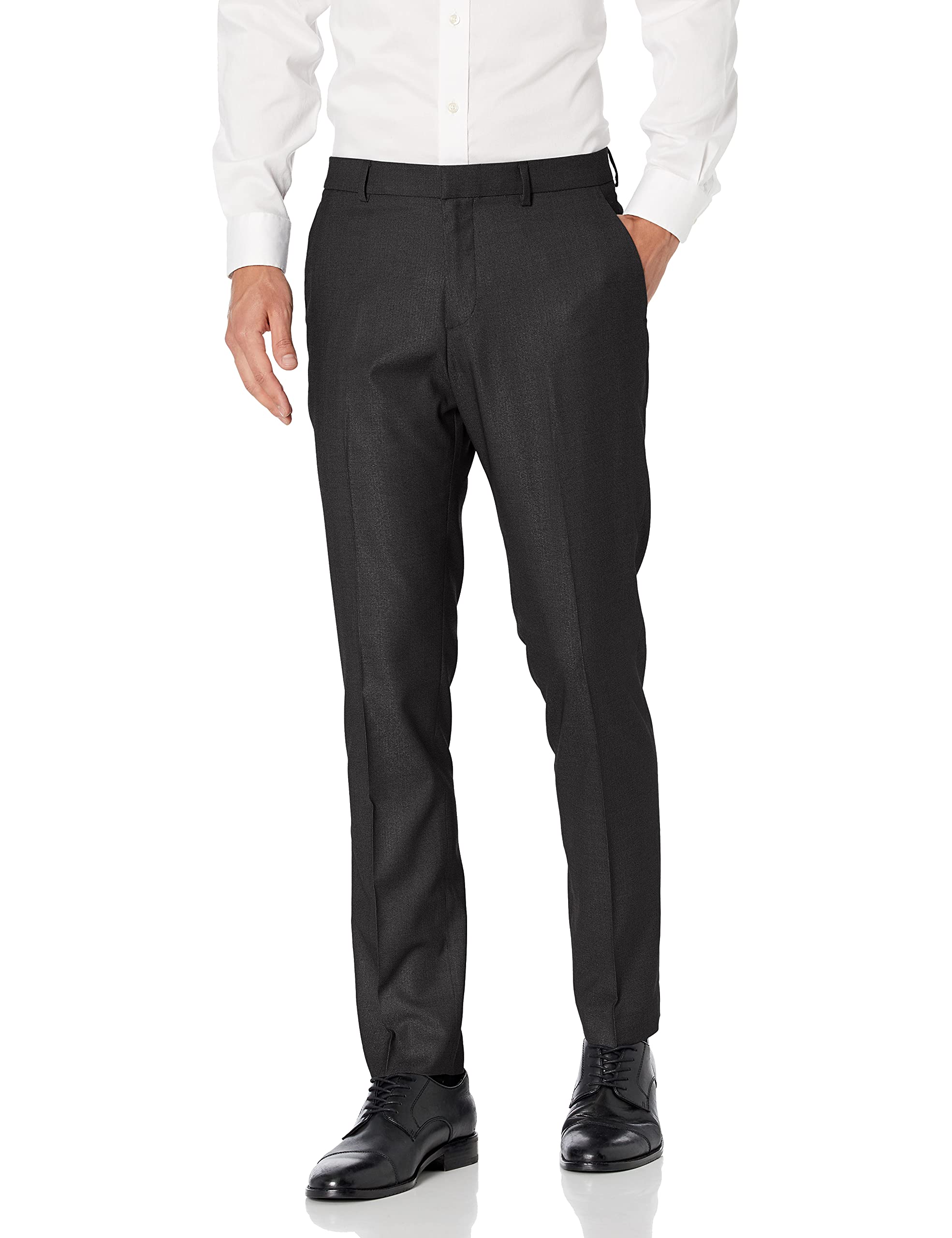 Perry Ellis Portfolio Very Slim Nailhead Mens Dress Pant