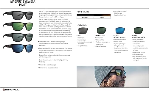 Miniatura 6 de Magpul Pivot Gafas de sol deportivas para hombres y mujeres para correr Pesca Ciclismo Golf