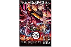 Anime Posters for Bedroom | Demon Slayer: Kimetsu no Yaiba Season 2 Poster
