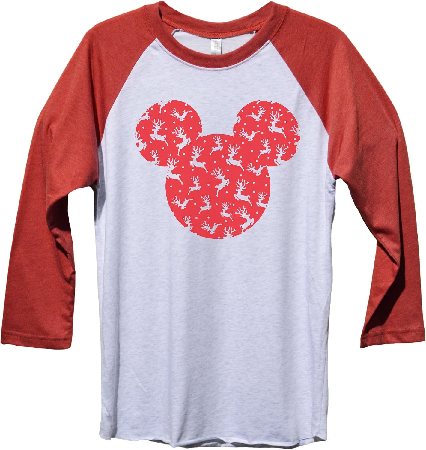 Reindeer Baseball Tee Gift 