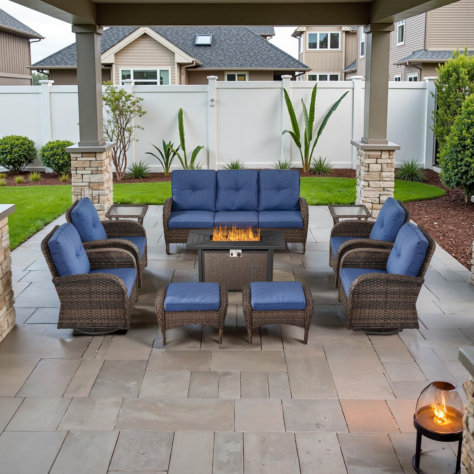 Belord 10-Pc Swivel Set