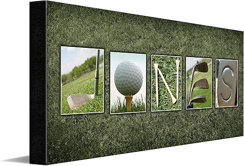 Vista 48 de Personal-Prints - Arte de Nombre de Fútbol - Regalo Personalizado (soporte de bloque de 6.5 x 18 pulgadas)