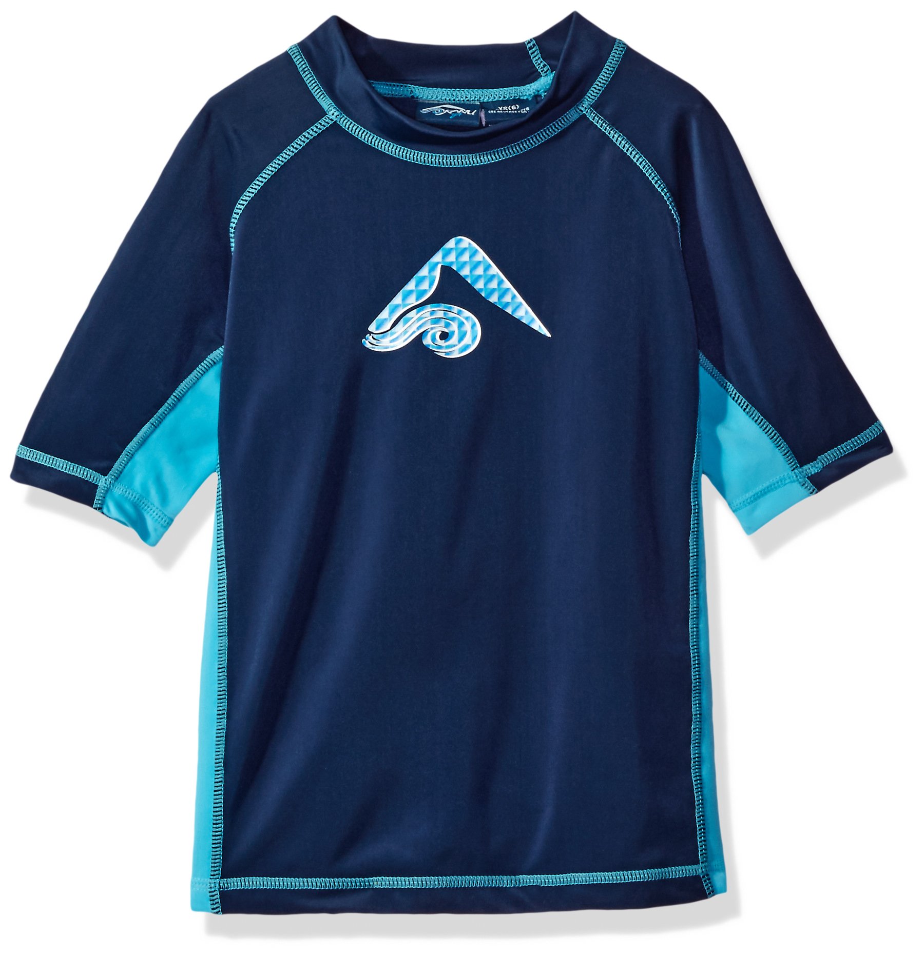 Kanu SurfBoys' Twister UPF 50+ Sun Protective Rashguard Swim Shirt