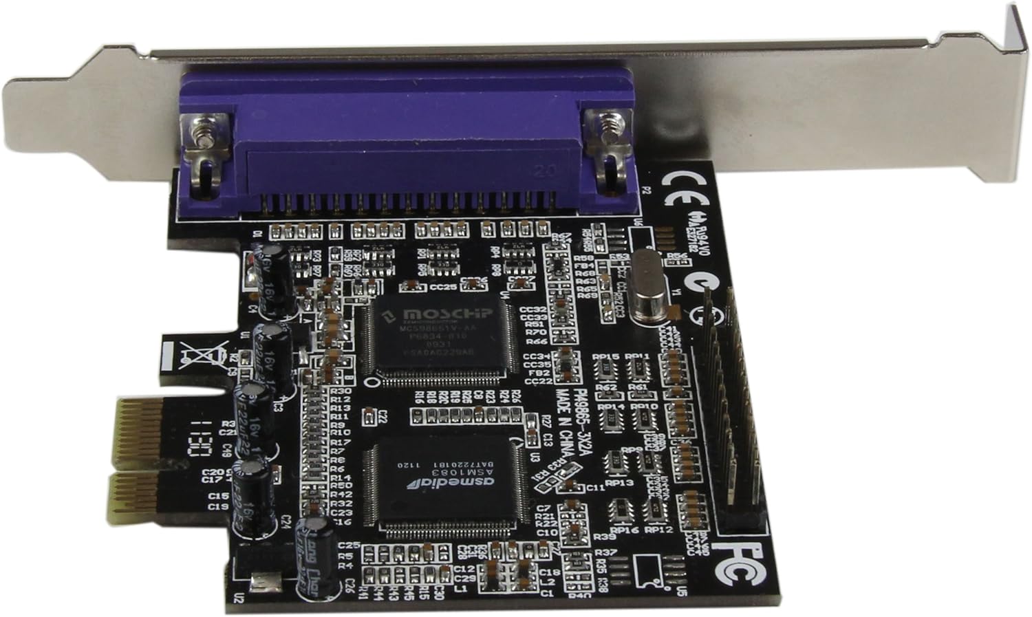 Limited Discount StarTech.com 2 Port PCI Express / PCI-e Parallel Adapter Card – IEEE 1284 with LP Bracket - 2x DB25 (F) PCIE Parallel Port Card (PEX2PECP2)