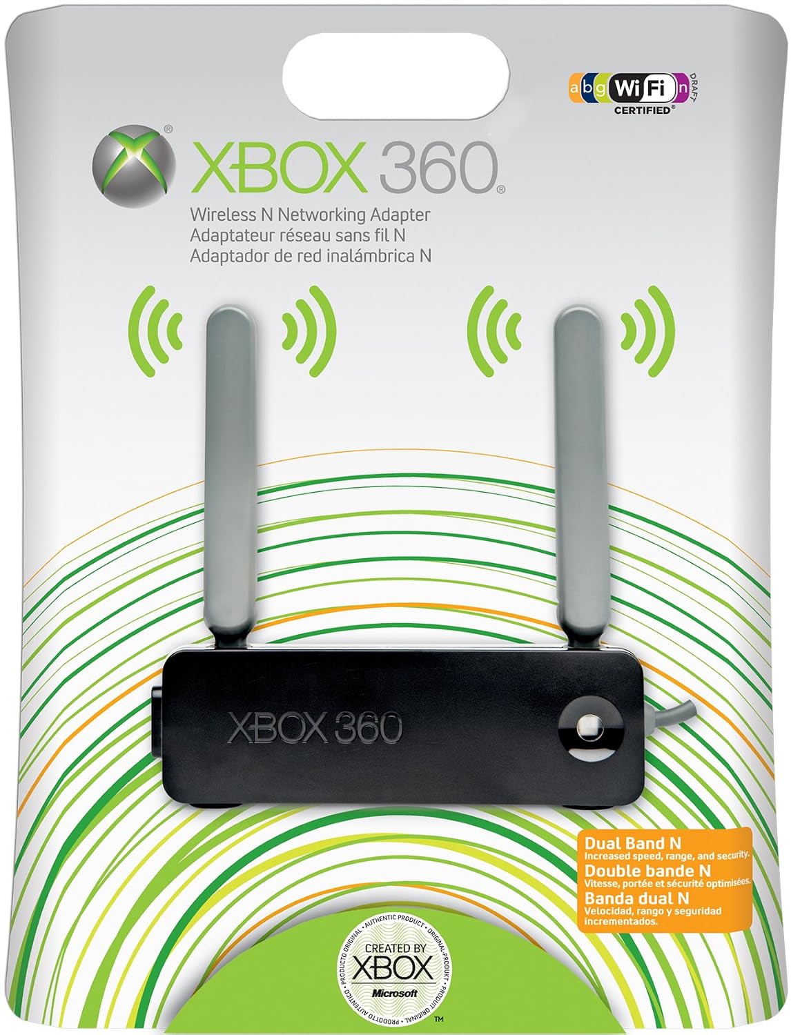 Xbox 360 Wireless Network Adapter A/B/G & N Networks
